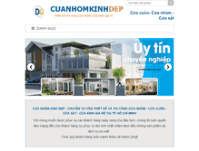 Tablet Screenshot of cuanhomkinhdep.info